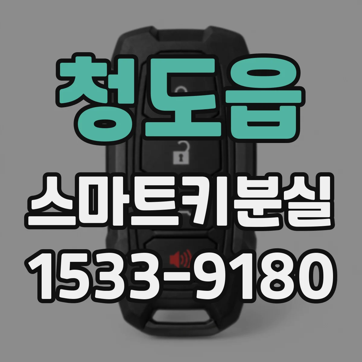 청도읍 스마트키분실