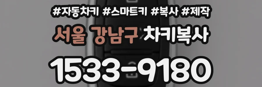 서울 강남구 차키복사