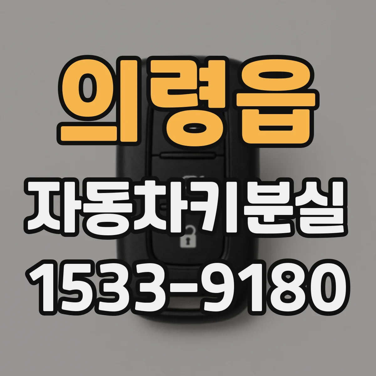 의령읍 자동차키분실