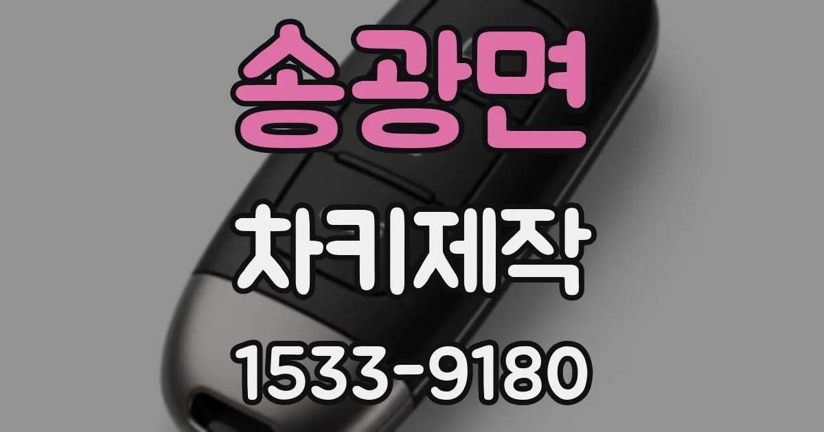 송광면 차키제작