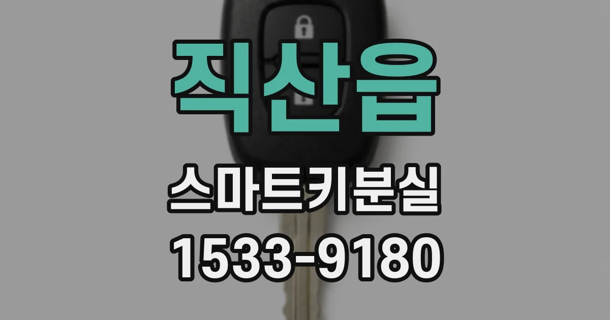 직산읍 스마트키분실