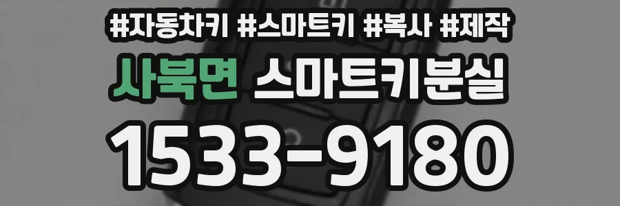 사북면 스마트키분실