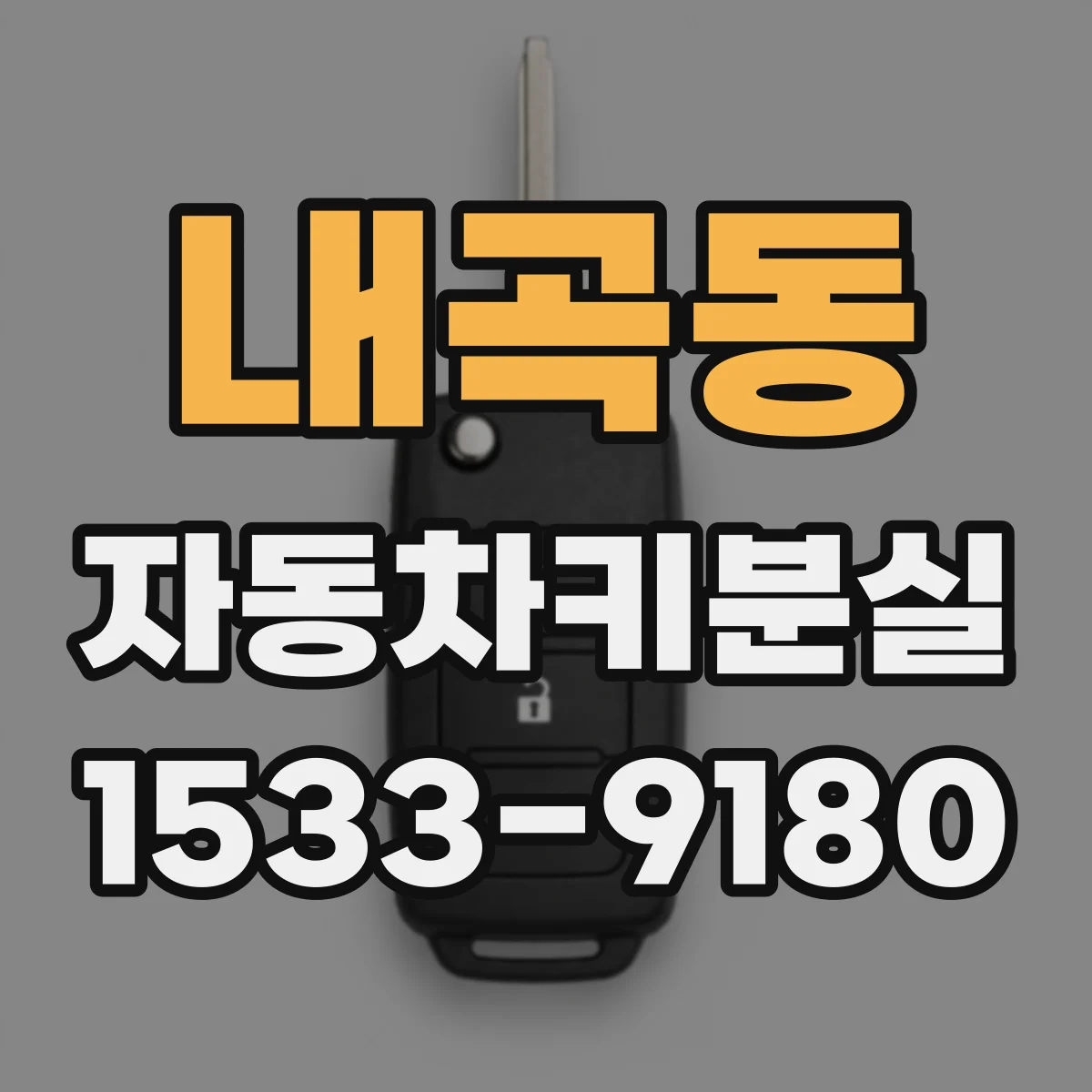 내곡동 자동차키분실