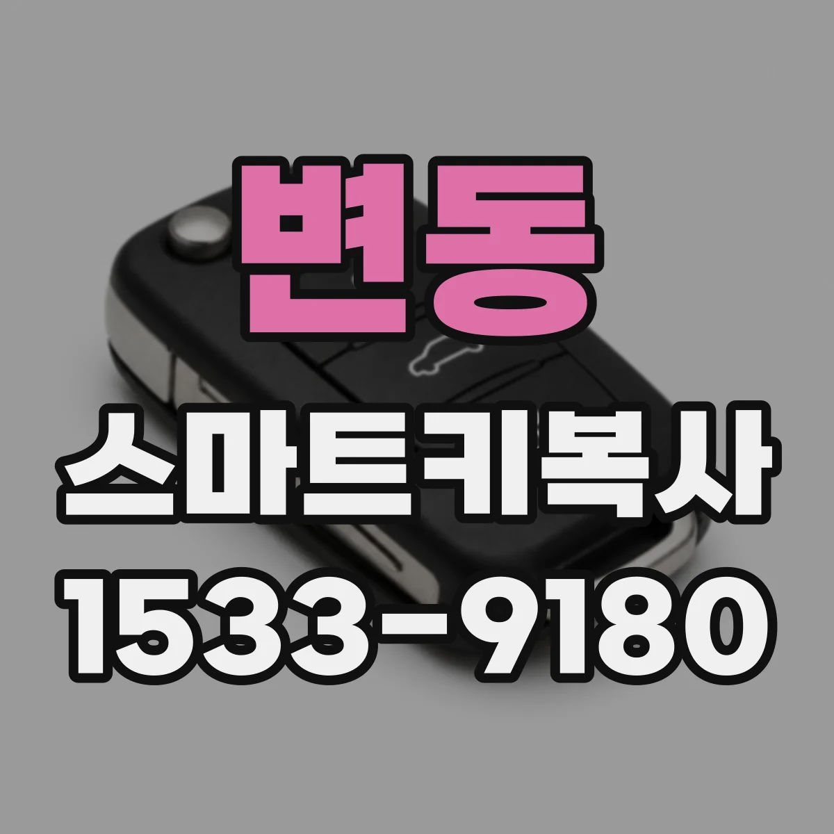 변동 스마트키복사