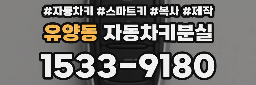 유양동 자동차키분실