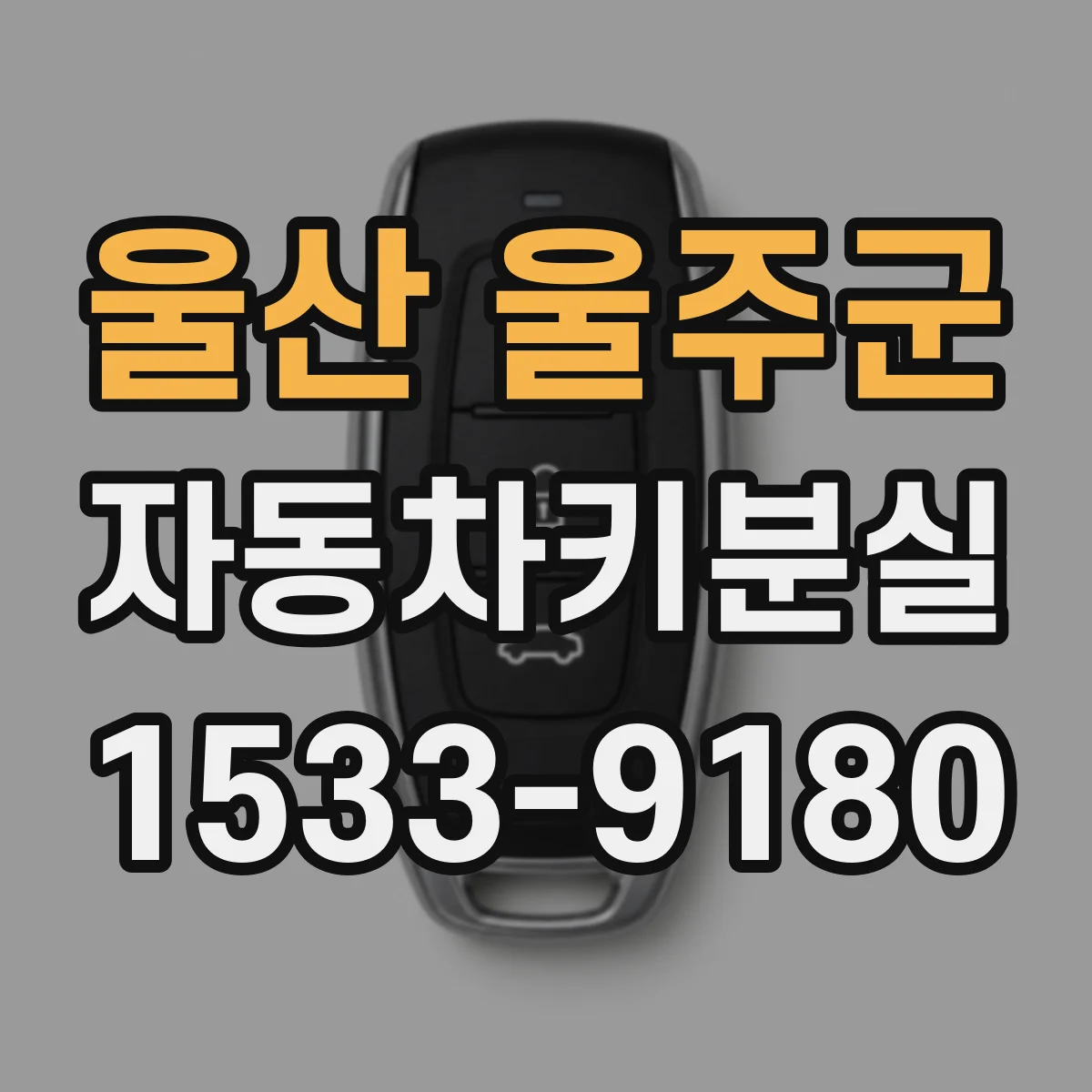 울산 울주군 자동차키분실