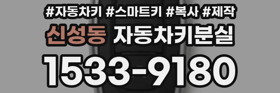 신성동 자동차키분실
