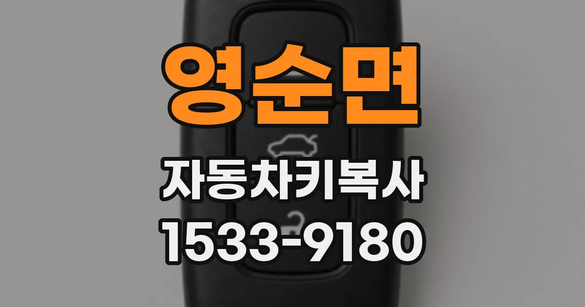 영순면 자동차키복사
