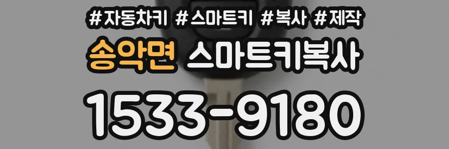 송악면 스마트키복사
