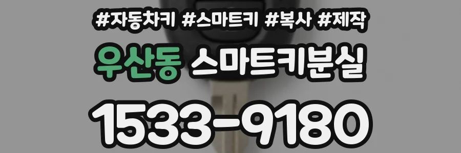 우산동 스마트키분실