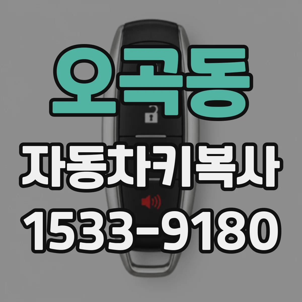 오곡동 자동차키복사