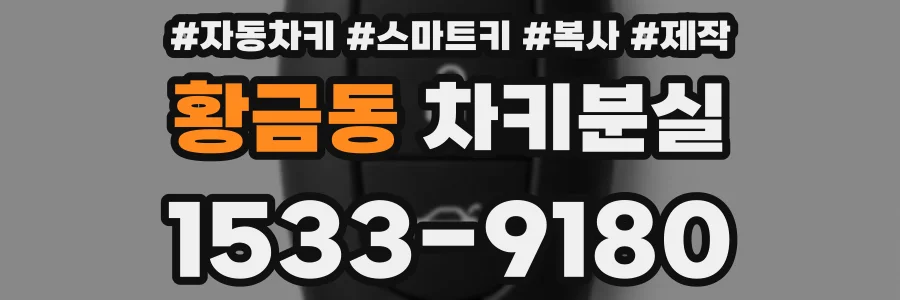 황금동 차키분실