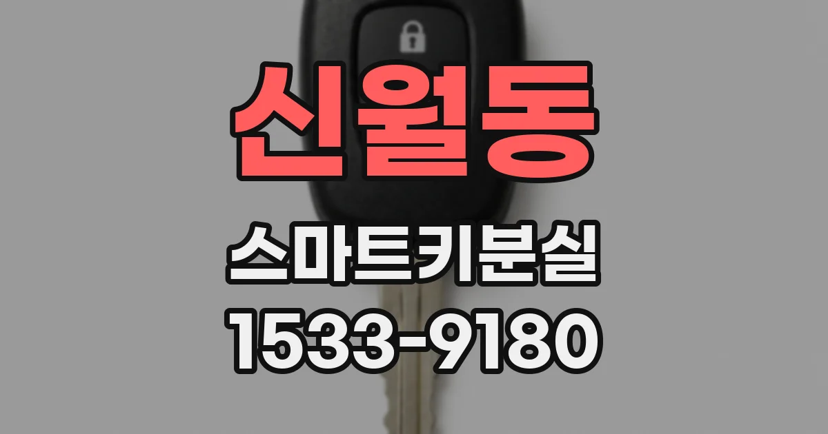 신월동 스마트키분실