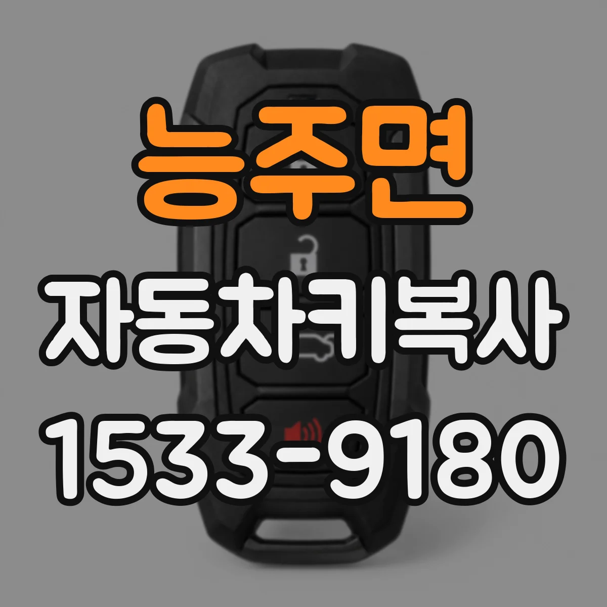 능주면 자동차키복사