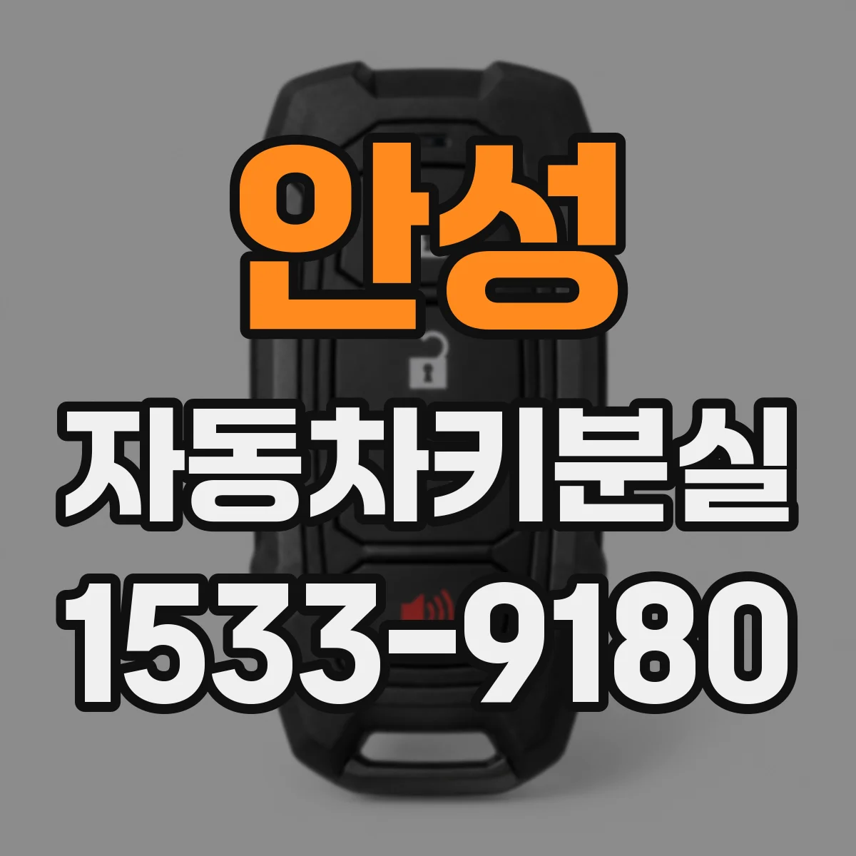 안성 자동차키분실