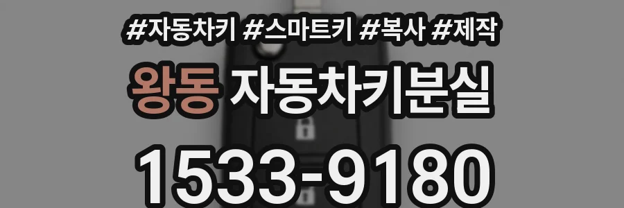 왕동 자동차키분실