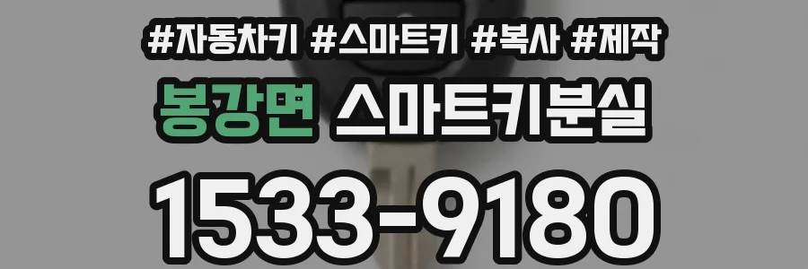 봉강면 스마트키분실