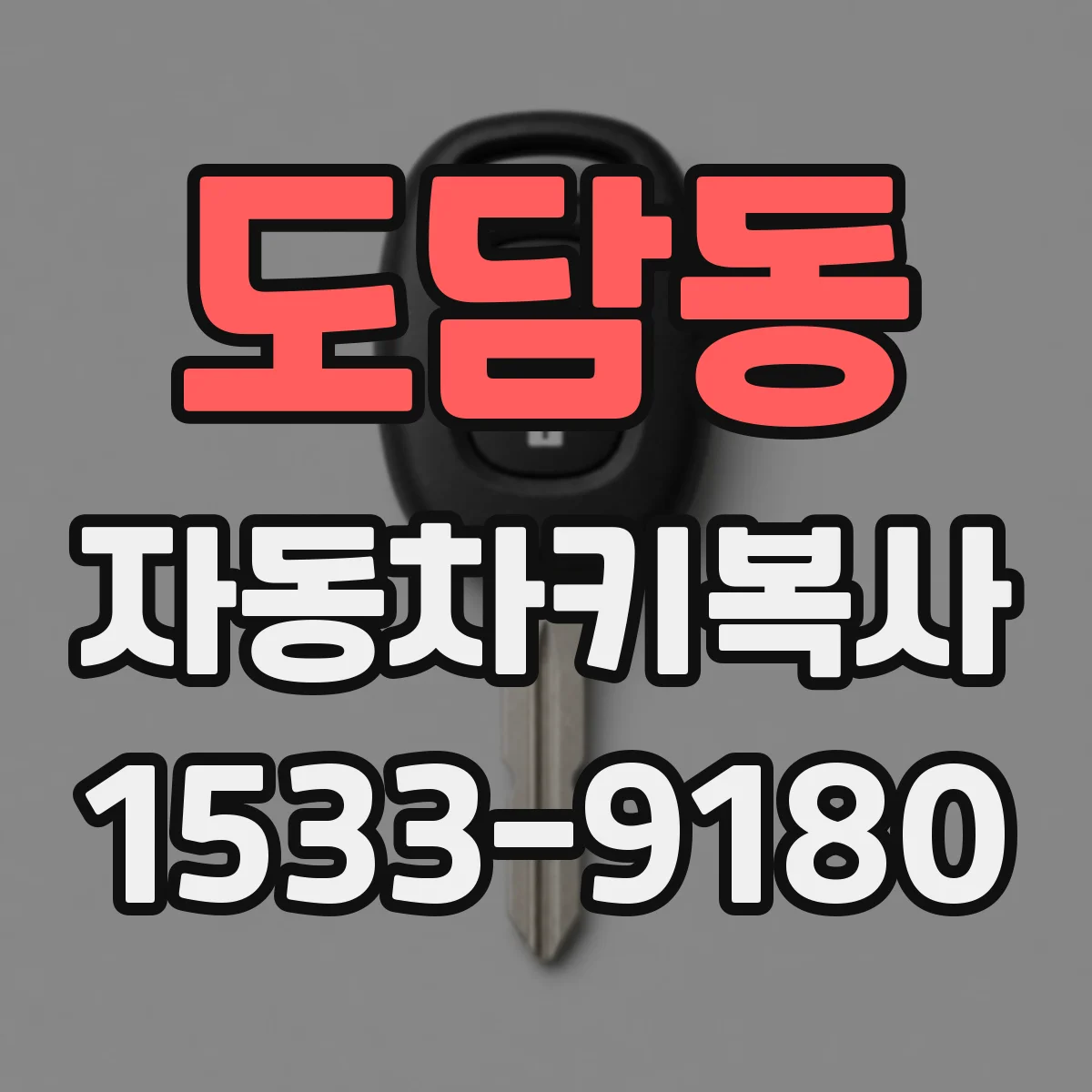 도담동 자동차키복사