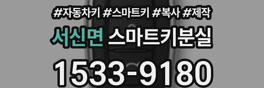 서신면 스마트키분실