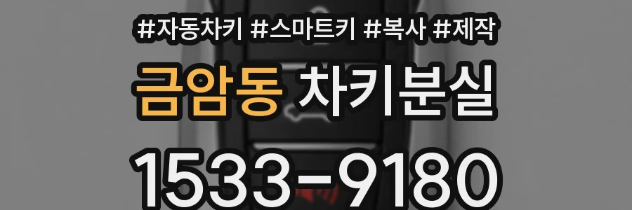 금암동 차키분실
