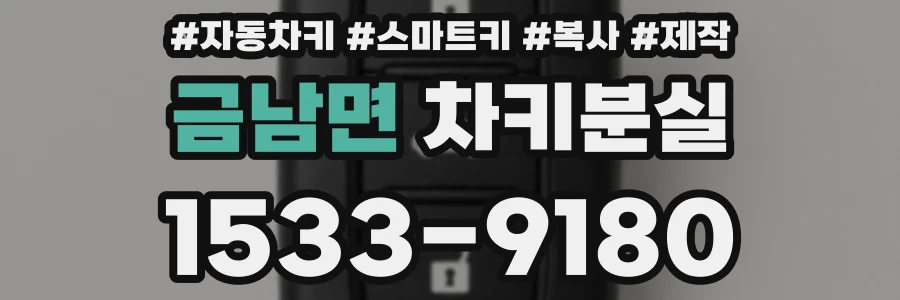 금남면 차키분실
