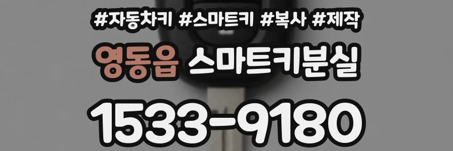 영동읍 스마트키분실