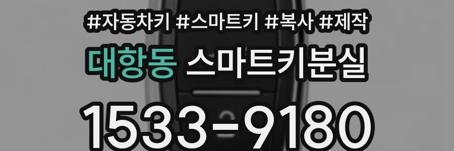대항동 스마트키분실