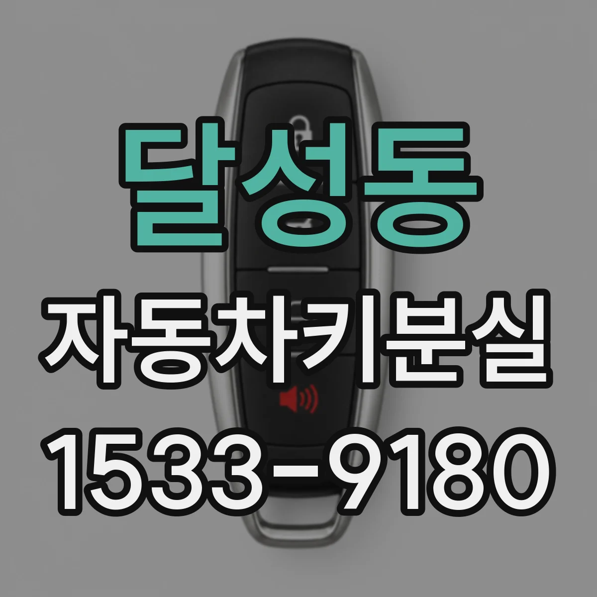 달성동 자동차키분실