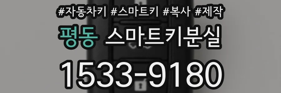 평동 스마트키분실