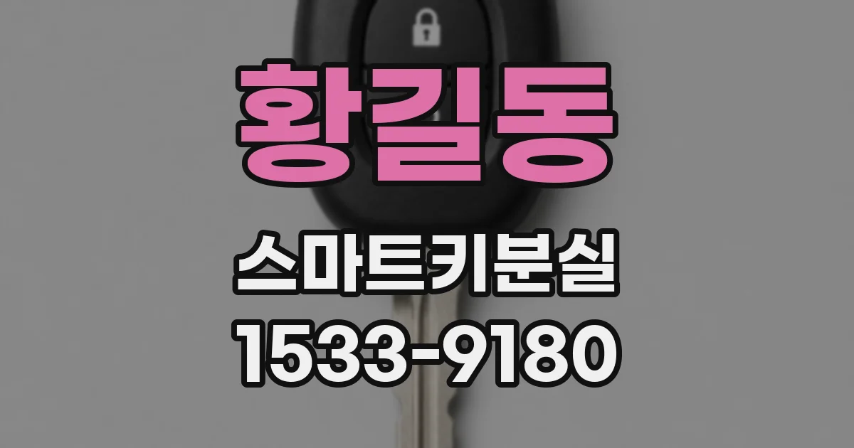 황길동 스마트키분실