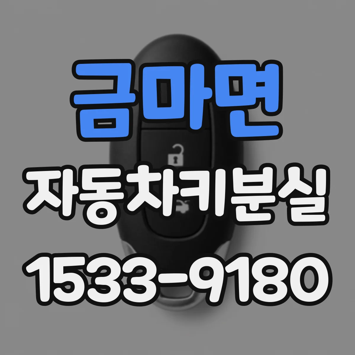 금마면 자동차키분실