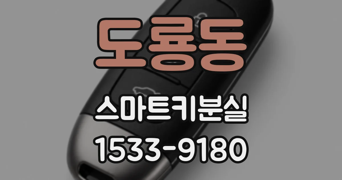 도룡동 스마트키분실