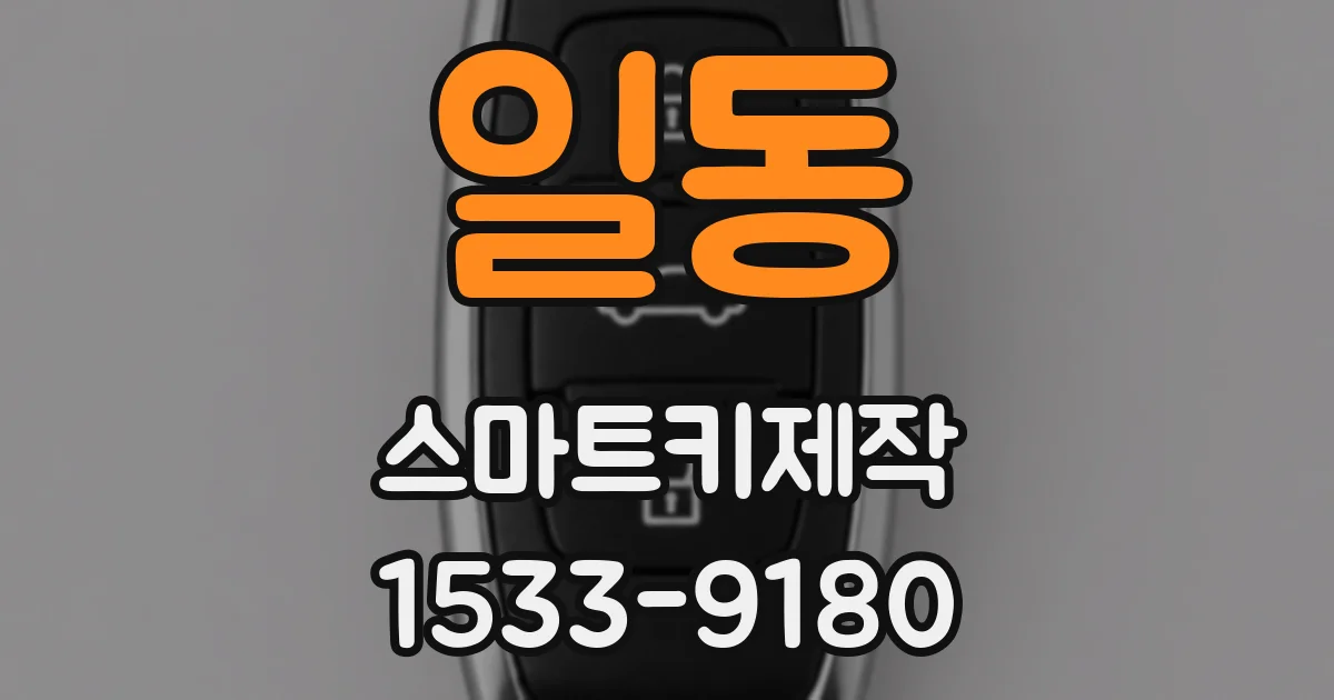 일동 스마트키제작