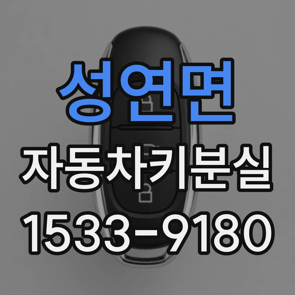 성연면 자동차키분실