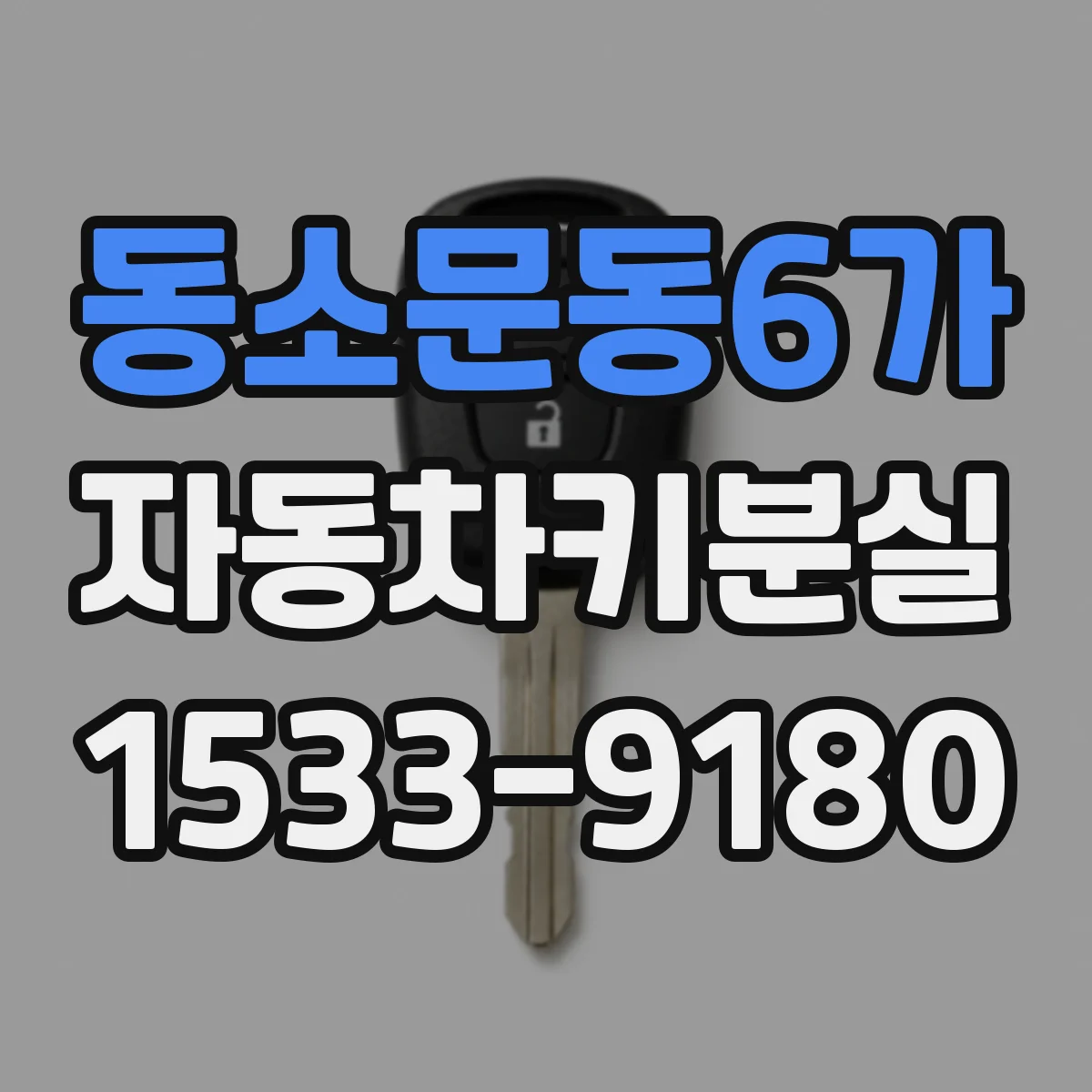 동소문동6가 자동차키분실