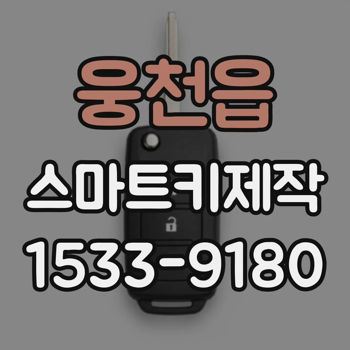 웅천읍 스마트키제작