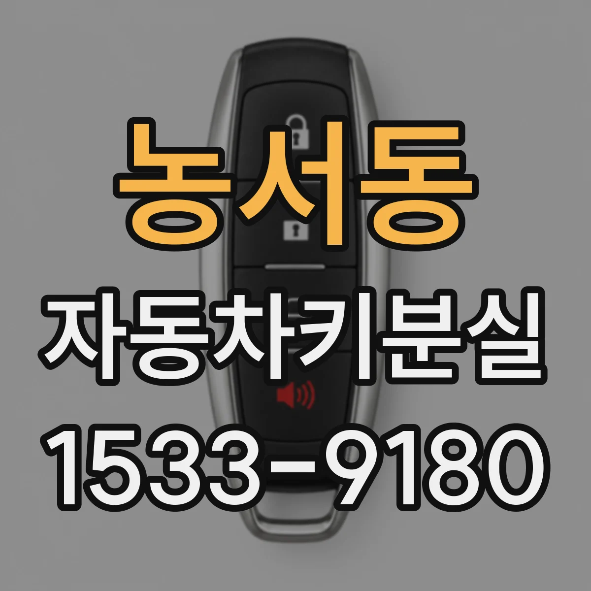 농서동 자동차키분실