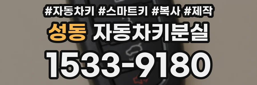 성동 자동차키분실