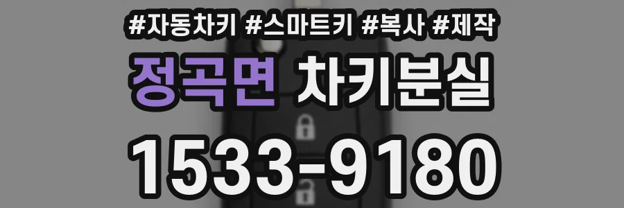 정곡면 차키분실