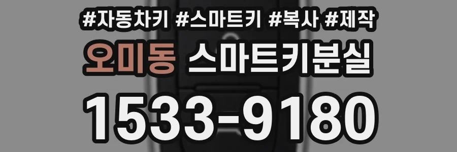 오미동 스마트키분실