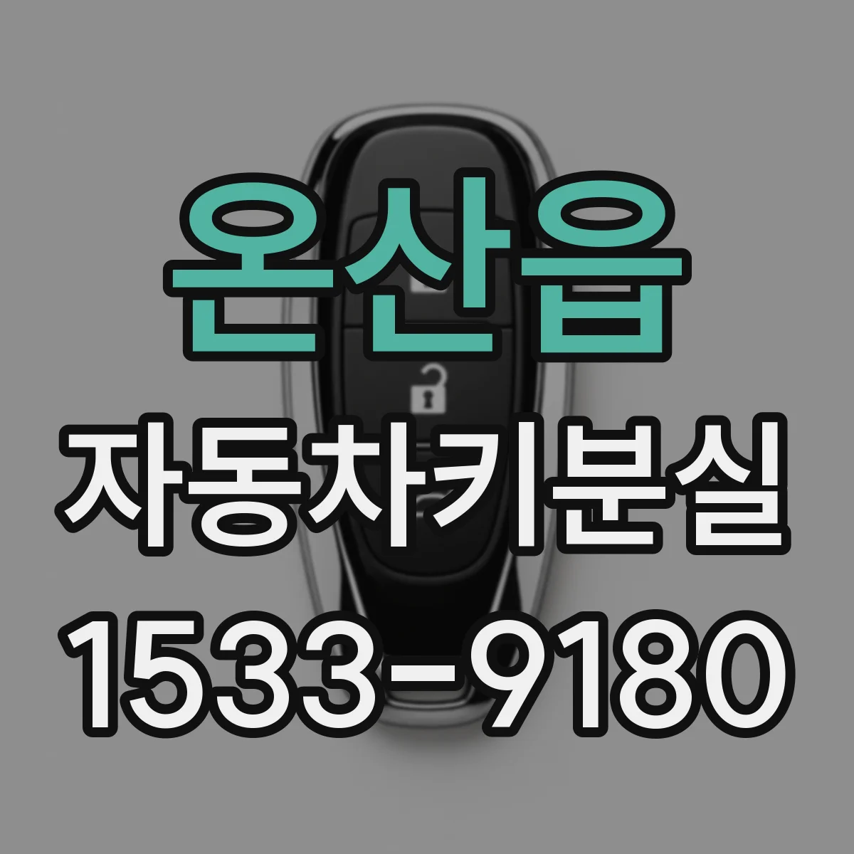온산읍 자동차키분실