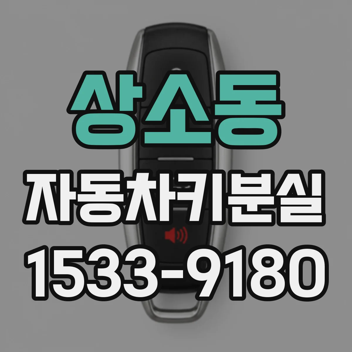 상소동 자동차키분실