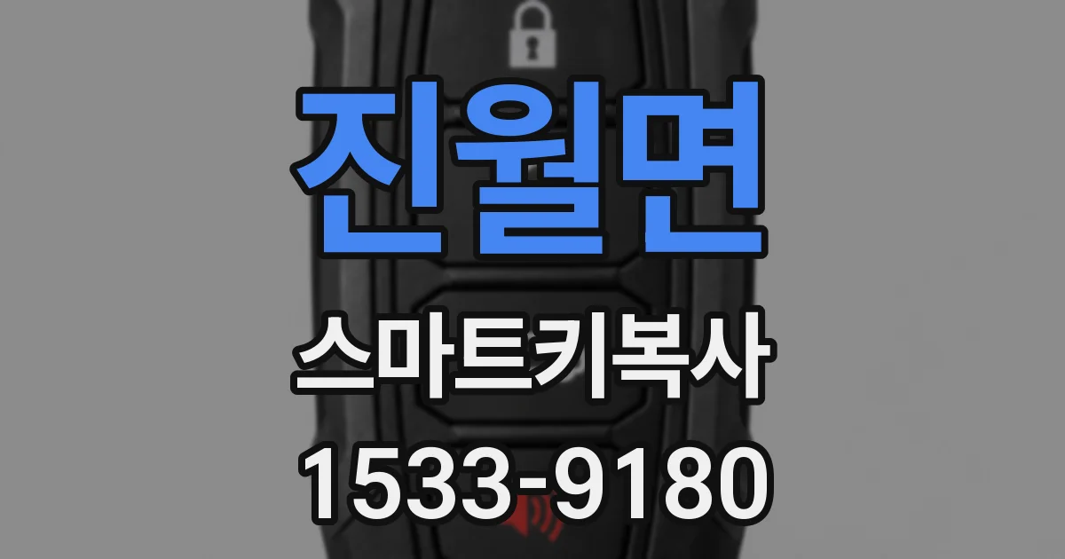진월면 스마트키복사