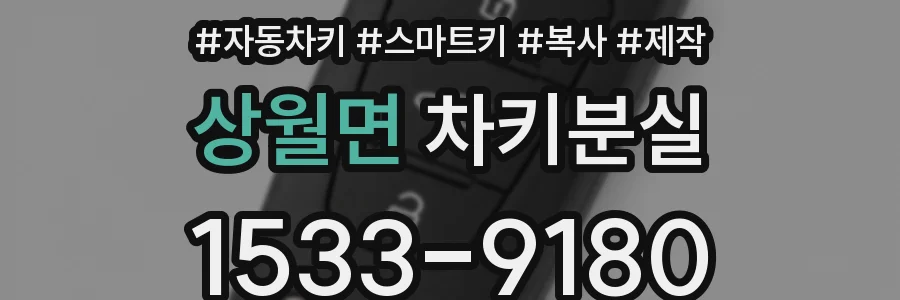상월면 차키분실