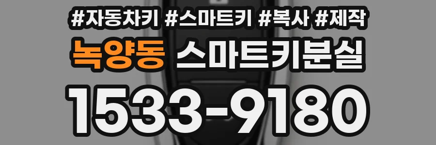 녹양동 스마트키분실