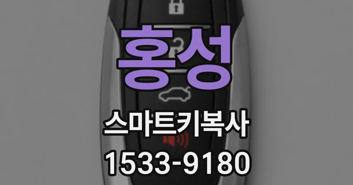 홍성 스마트키복사
