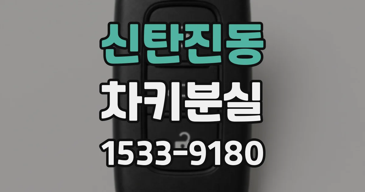 신탄진동 차키분실