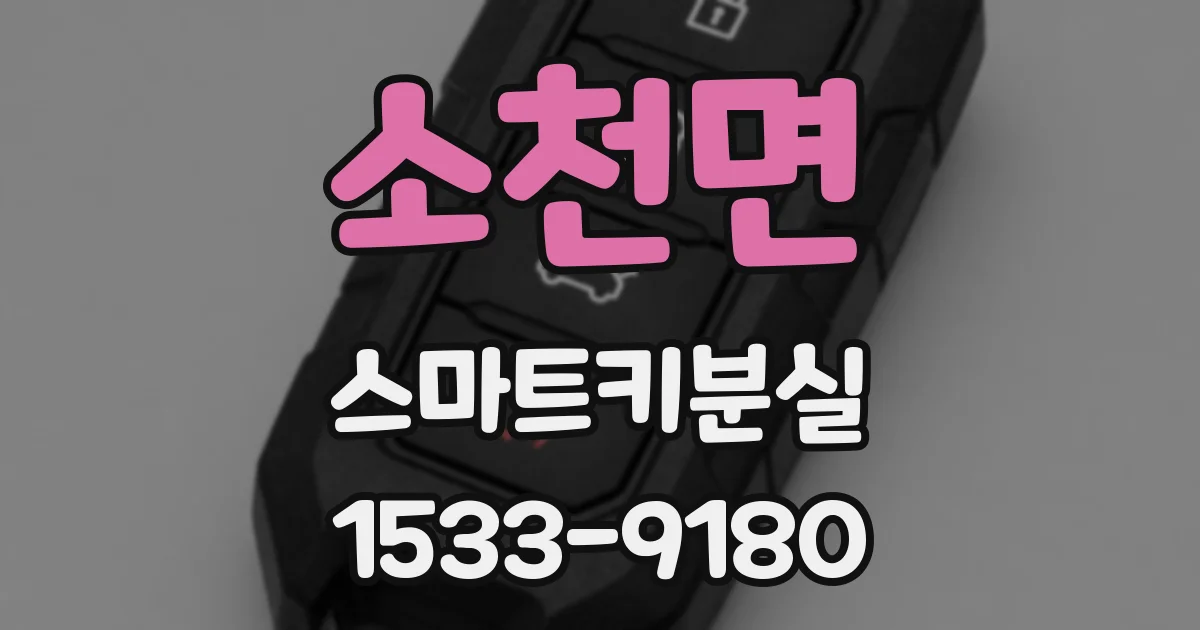 소천면 스마트키분실