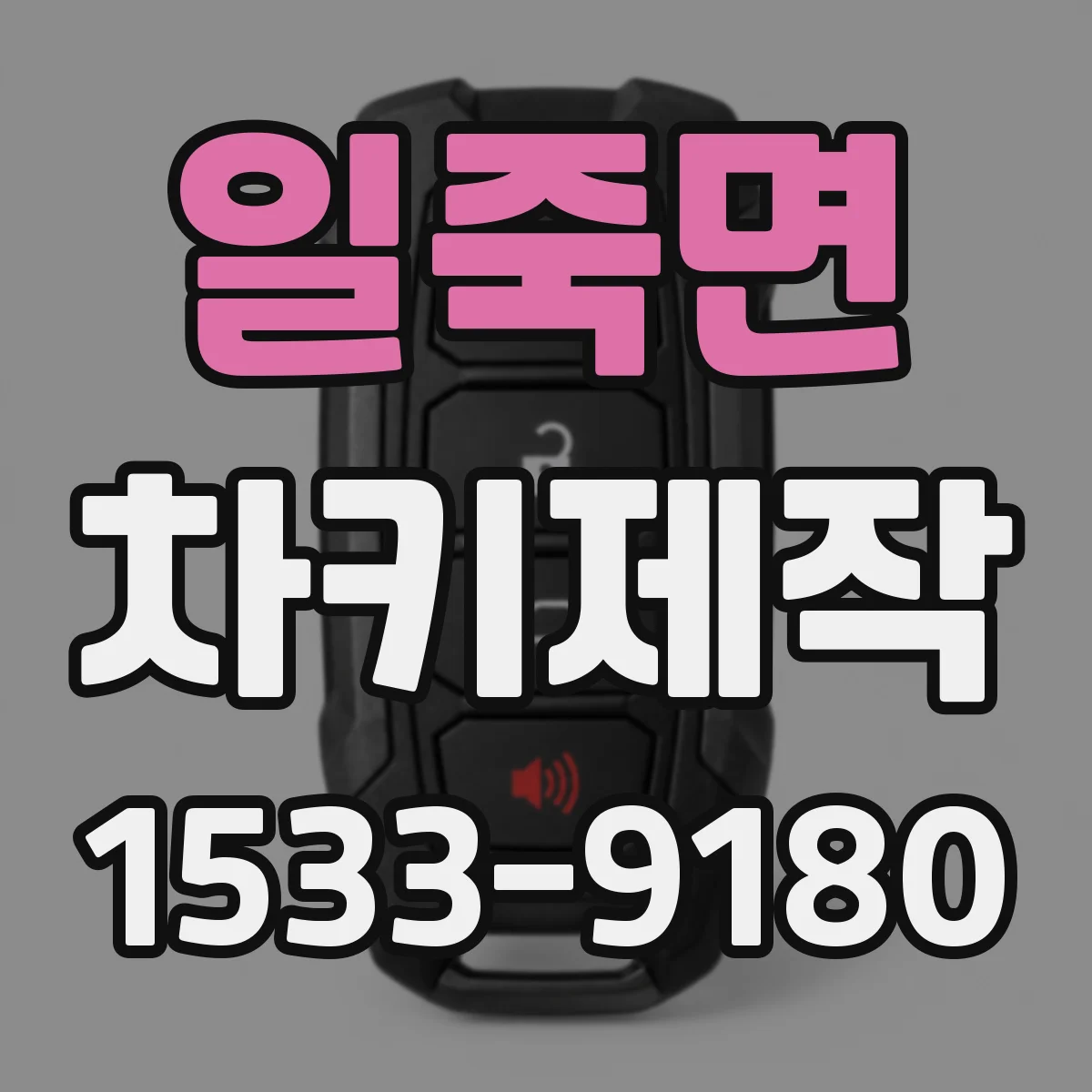 일죽면 차키제작