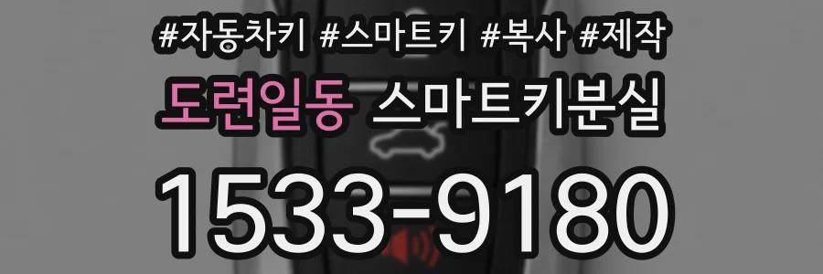 도련일동 스마트키분실